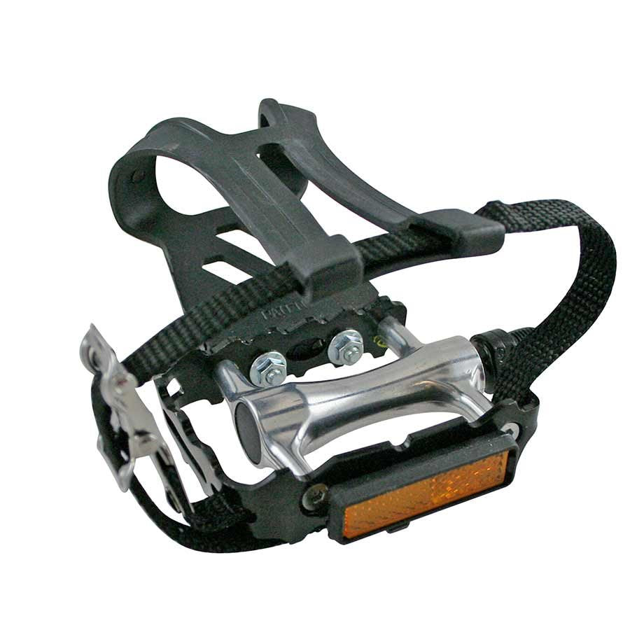 EVO, Adventure SL Plus, Pedals with toe clips and straps
