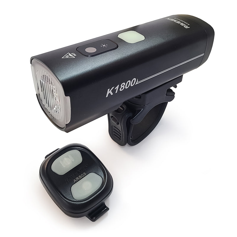 Ravemen | Front light K1800, 1800 LUMENS (USB)