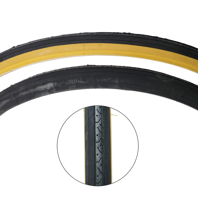 CST 27" x 1 1/4" beige tire