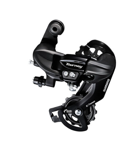 REAR DERAILLEUR, RD-TY300, TOURNEY, 6/7 SPEED, DIRECT MOUNT TYPE