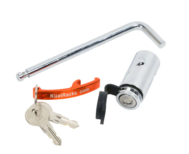 Kuat hitch lock for 2" receiver brackets
