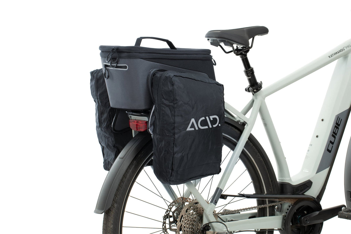 Sacoche de porte-bagages Acid City 8+7 RILink, vue 2