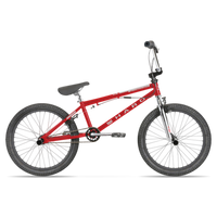 Bmx Haro SHROUDER PRO DLX-20 rouge, vue d'ensemble