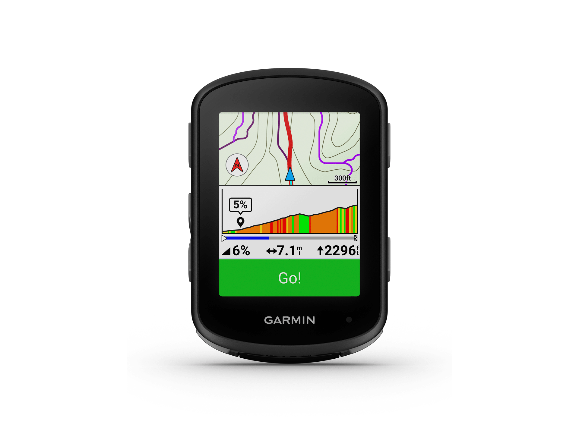 Compteur GPS Garmin Edge 840, profil droit