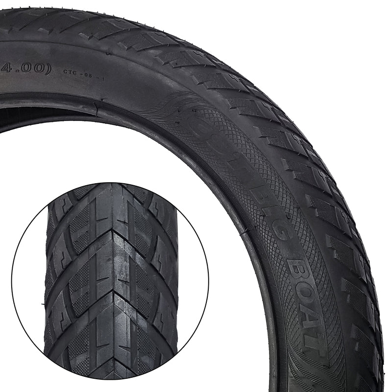 CST 20" X 4.00 BIG BOAT, détail produit
