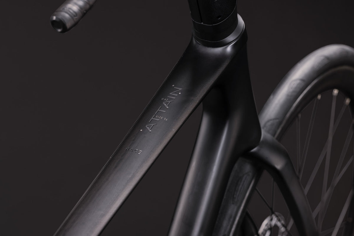 Cube Attain C:62 Race (2027), détail du cadre