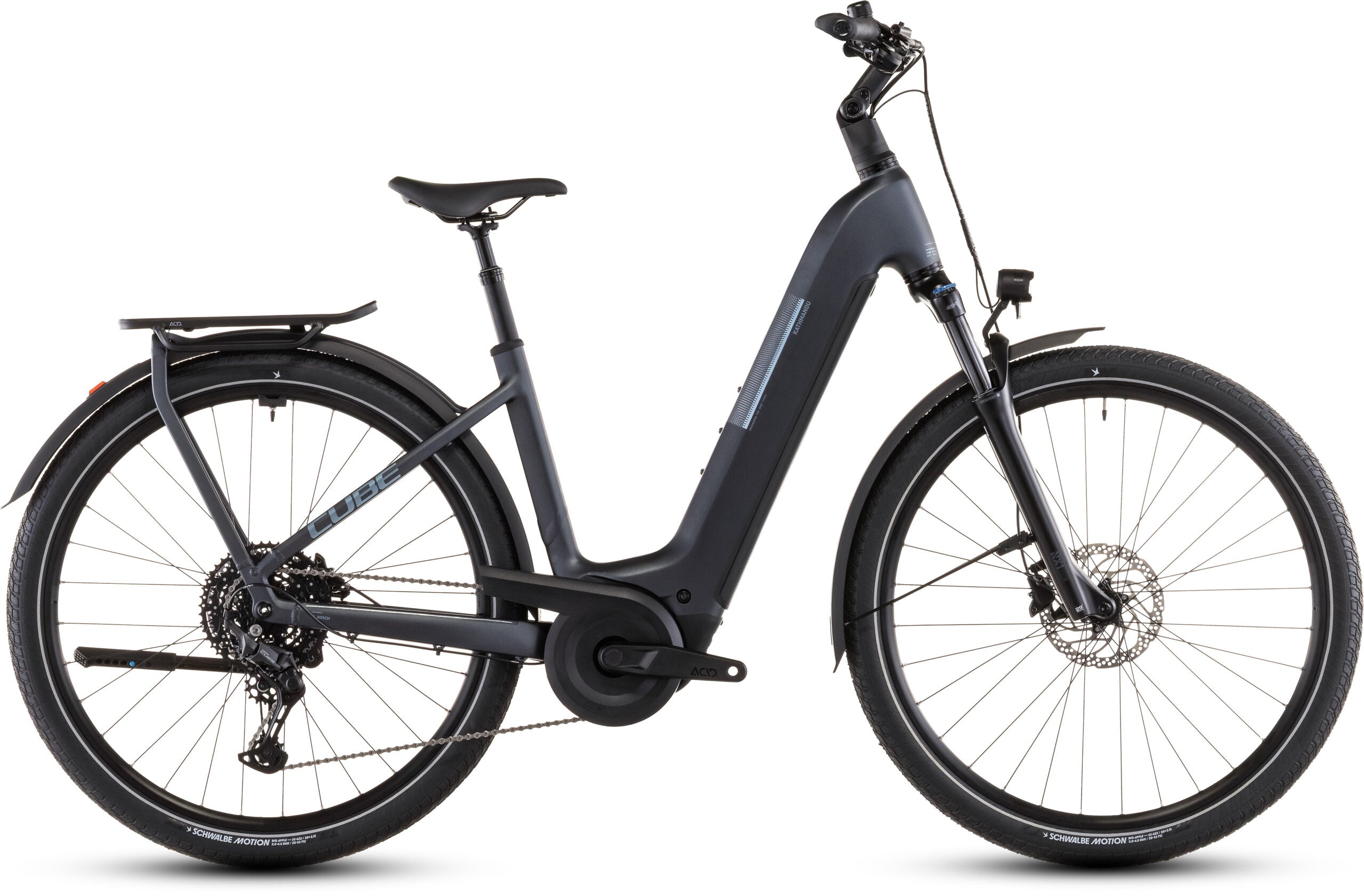 Cube Kathmandu Hybrid one 800 lowstep, profil gauche