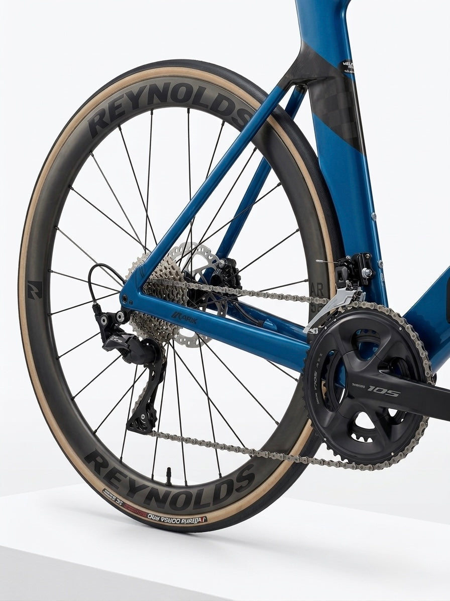 Vélo route Felt AR Advanced 105, transmission