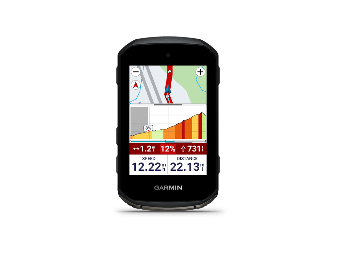 Compteur GPS Garmin Edge 850, écran de contrôle