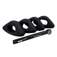 Pieds gonflables JetBlack Freedom Feet pour base d'entraînement (ensemble de 4), contenu