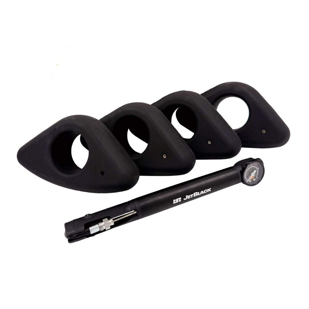 Pieds gonflables JetBlack Freedom Feet pour base d'entraînement (ensemble de 4), produit