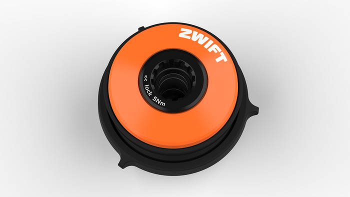 Base d'entraînement JetBlack Victory avec Zwift Cog et Click V2, détail produit