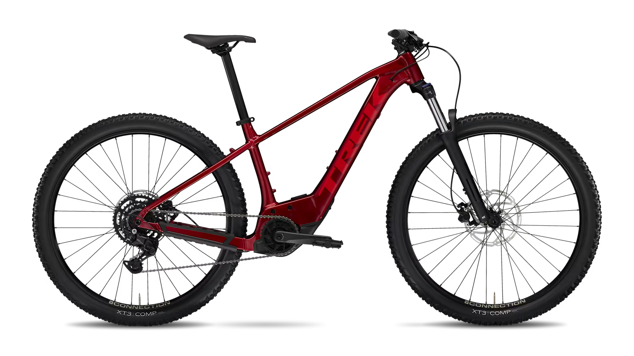 Trek Marlin+ 6 2024, coloris Rouge