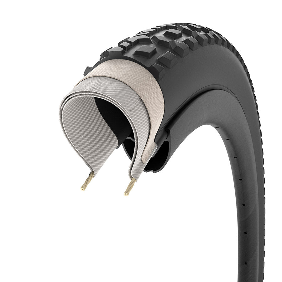 Pneu Pirelli Cinturato Gravel M P-Line, détail produit