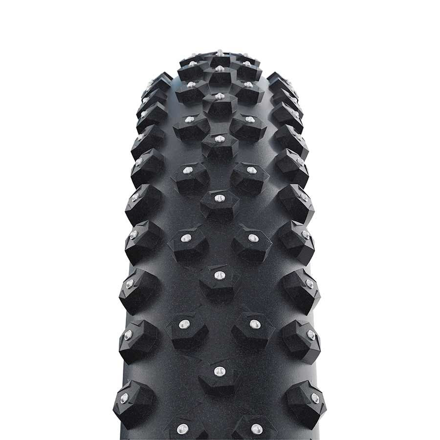 Pneu clouté Schwalbe Ice Spiker Pro TRINGLES RIGIDES, détail produit