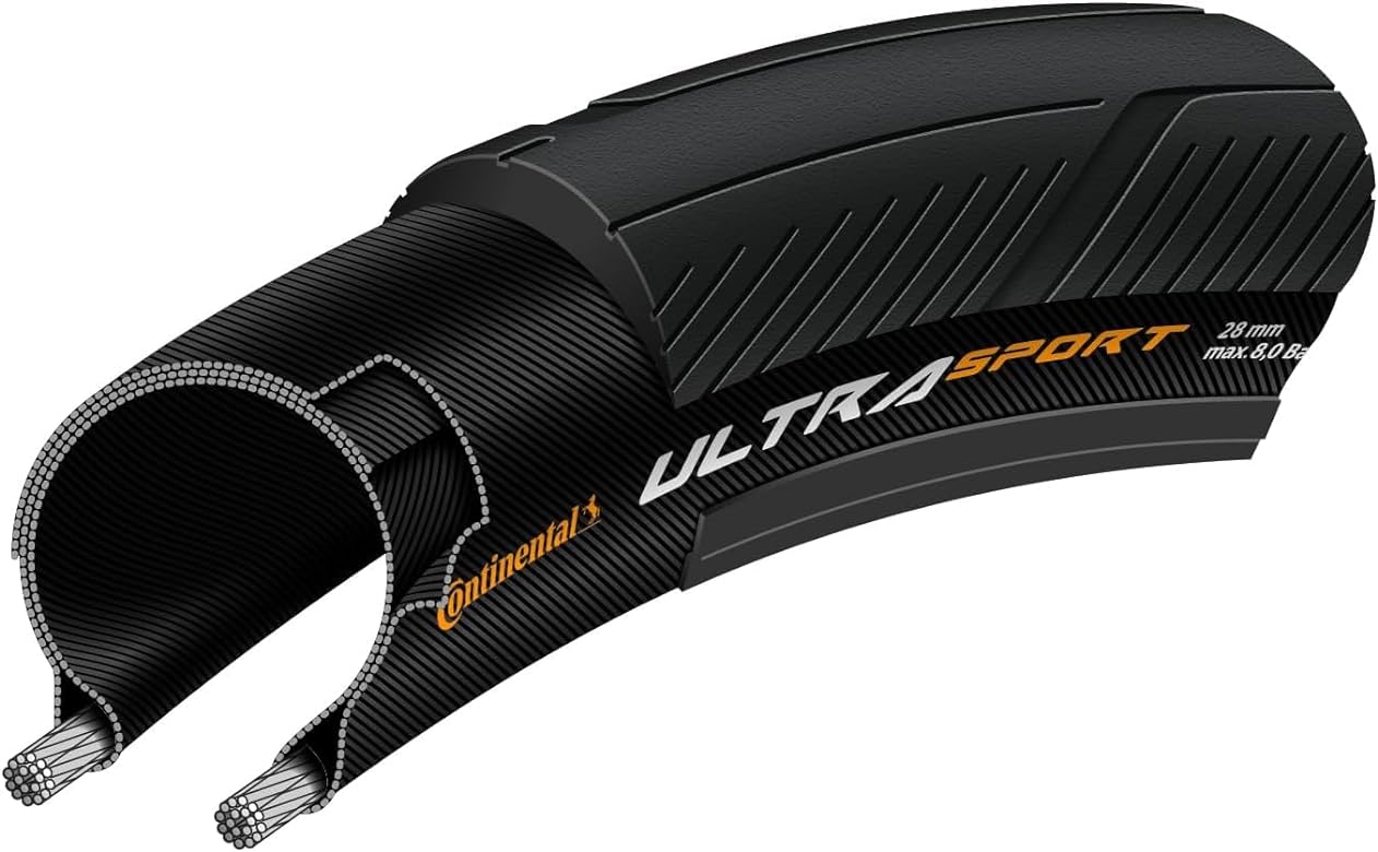 Ultra Sport Tires Wire Bead Ultra Sport III Black PureGrip