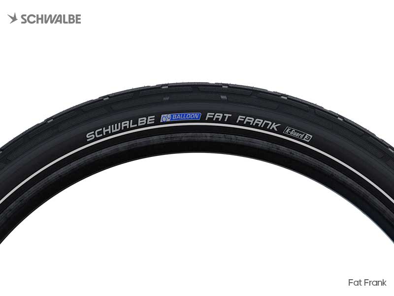 Schwalbe Fat Frank 26 x 2.35 Black Reflective Tire 