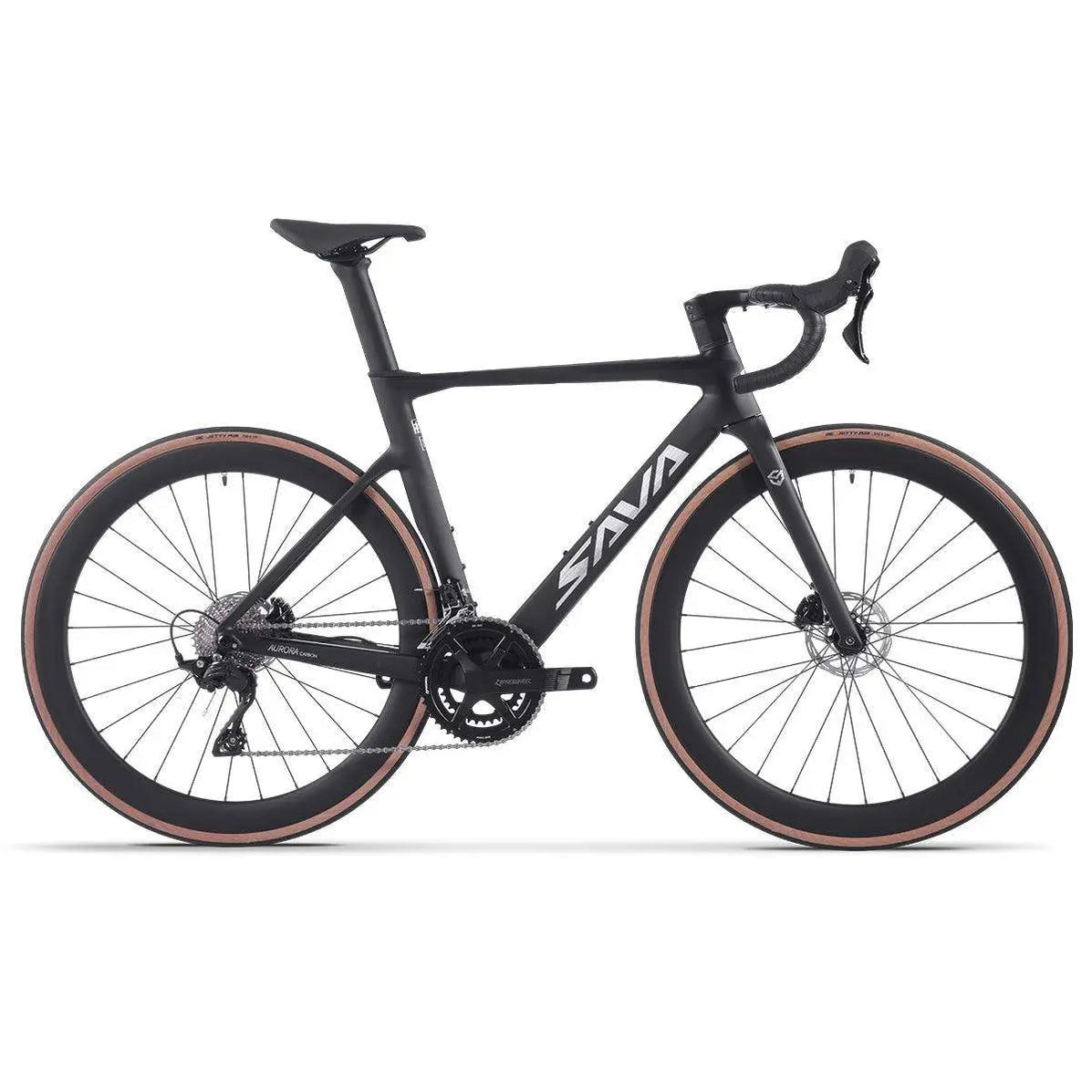 SAVA Aurora Carbon SR7.2 carbon road bike, coloris Noir