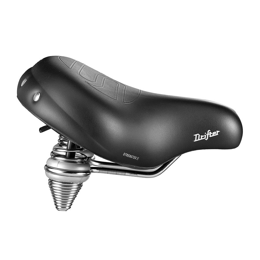 Selle Royal Drifter Strengtex unisexe noire, vue de profil