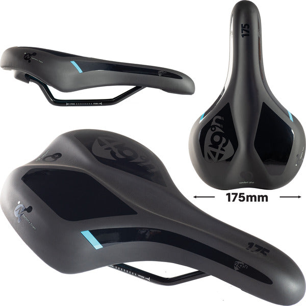 49N | FORMFIT UNISEX MEMORY FOAM SADDLE - 175 MM