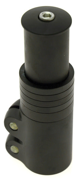 49N 1 1/8" STEM HEIGHT EXTENSION - BLACK