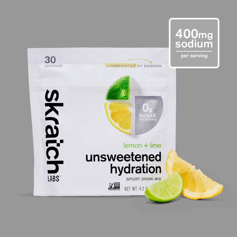 Mélange d'hydratation non sucré Skratch Labs, produit