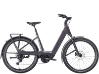 Vélo hybride électrique Trek Charter+ 4 Lowstep 2027, trois-quarts avant