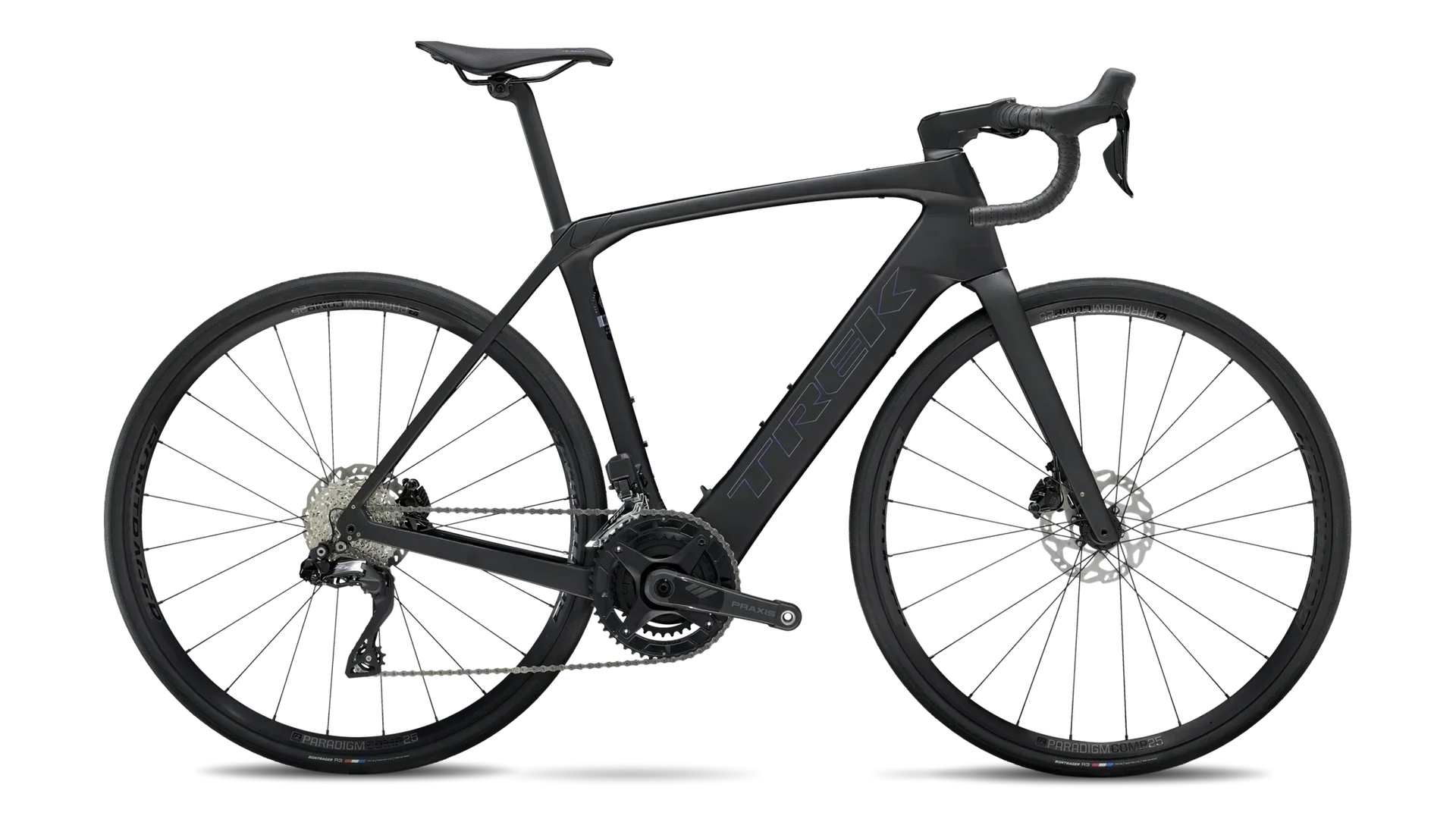 Trek Domane+ SLR 6 2025 (Demo), coloris Noir