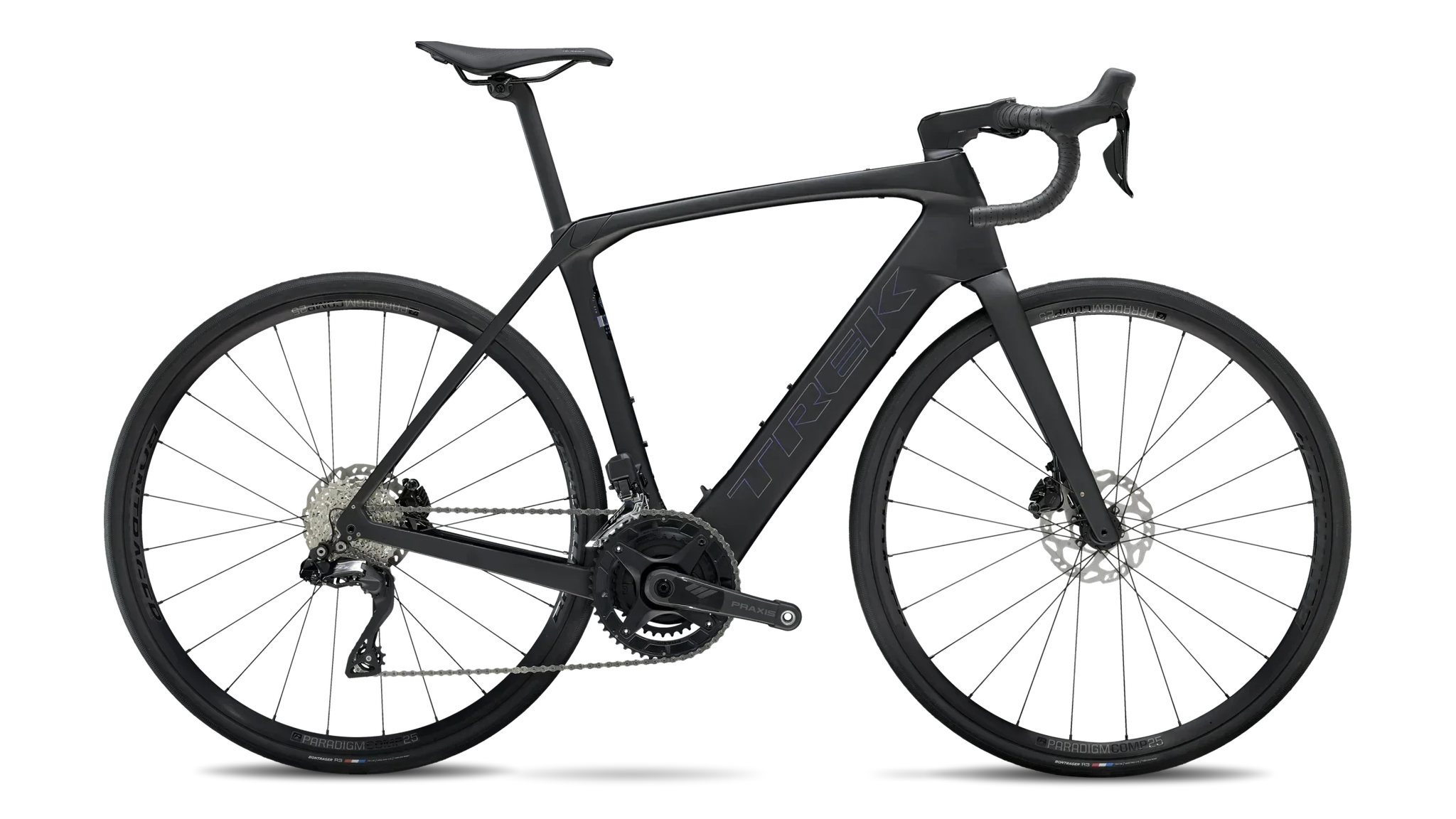 Trek Domane+ SLR 6 2025 (Demo), coloris Noir