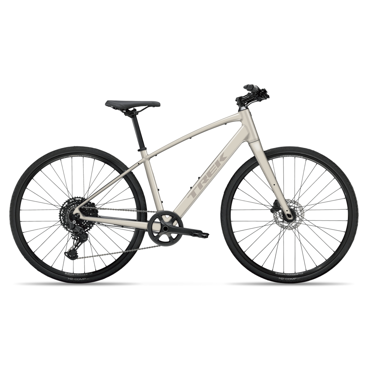 Trek FX 1 4e gén., Era White, profil droit