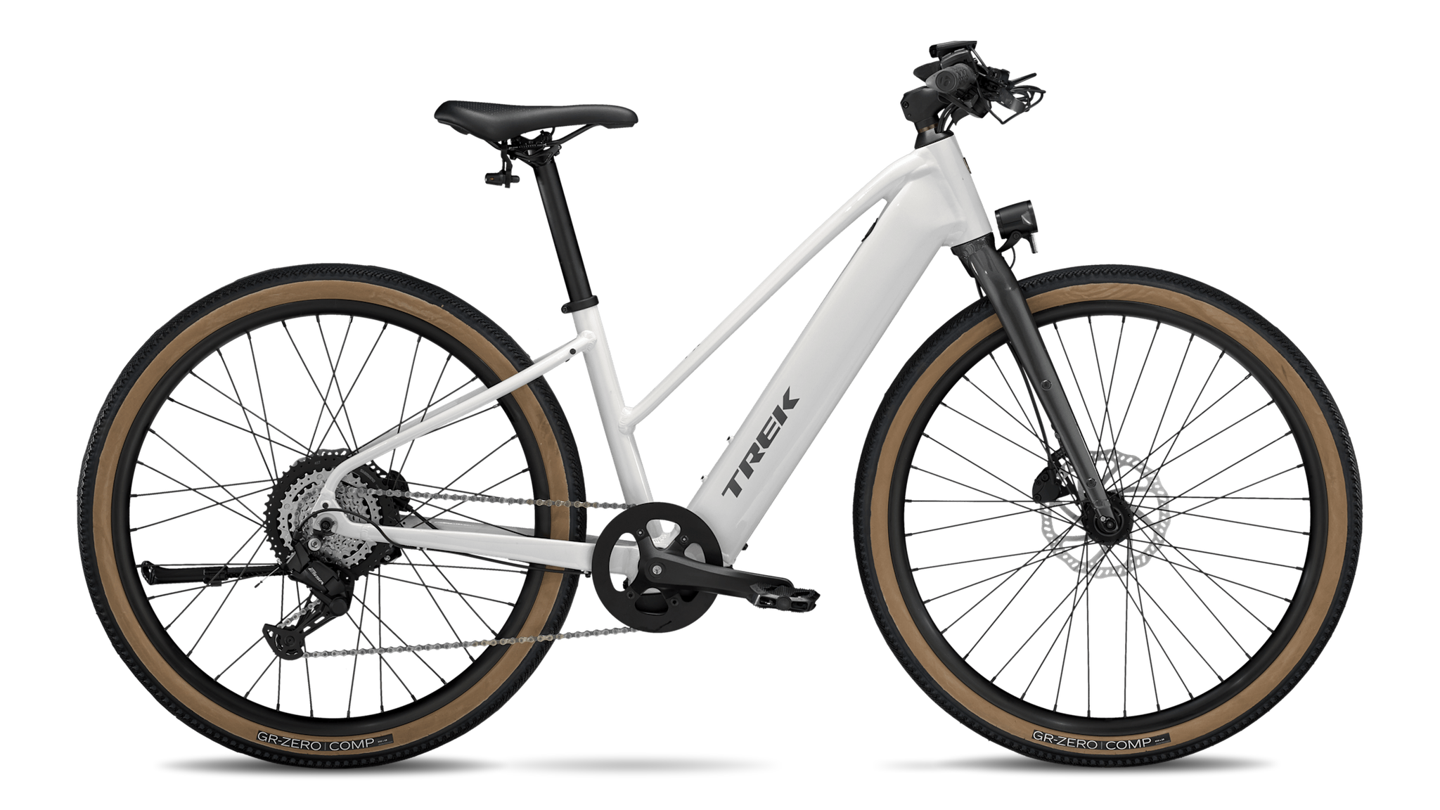 Trek FX + 1 Midstep, coloris Era White