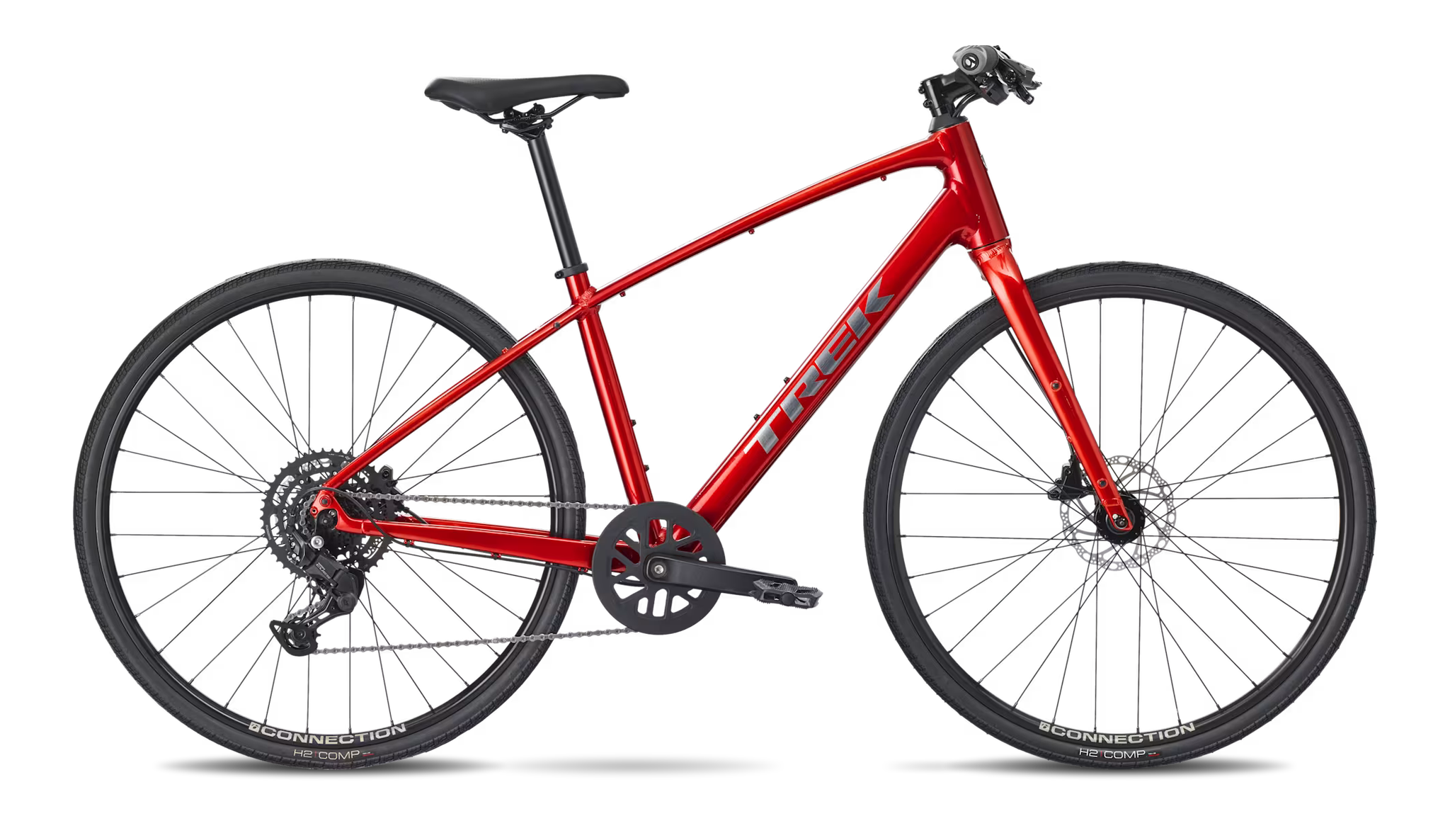Trek FX 2 4e gén., coloris Fury Red