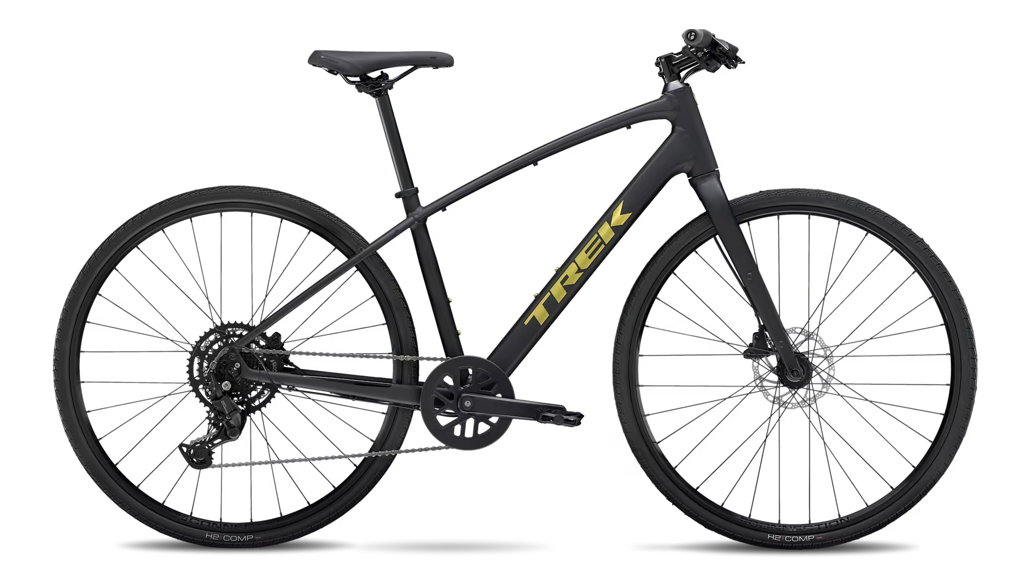 Trek FX 2 4e gén., coloris Noir/gold