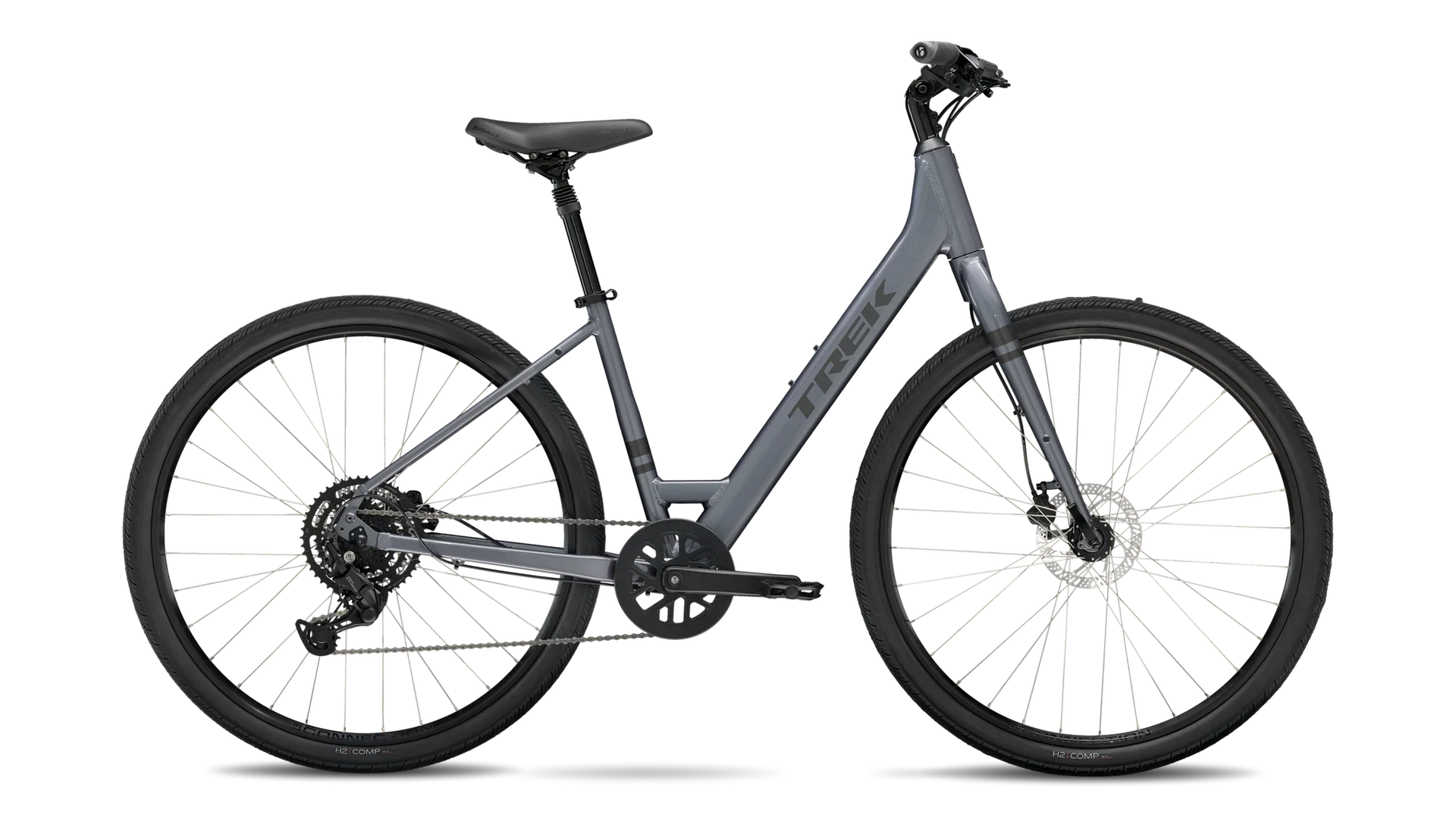 Trek Verve 2 Lowstep 5e gén., coloris Gris