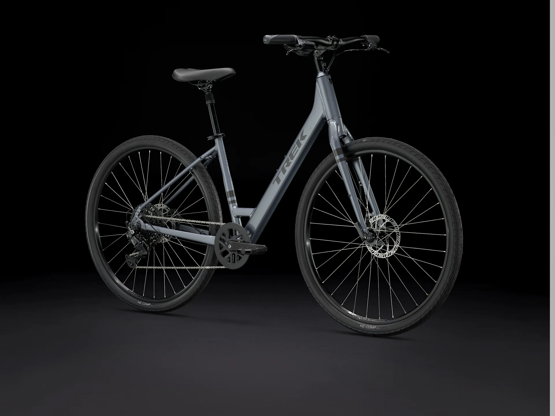 Trek Verve 2 Lowstep 5e gén., trois-quarts avant