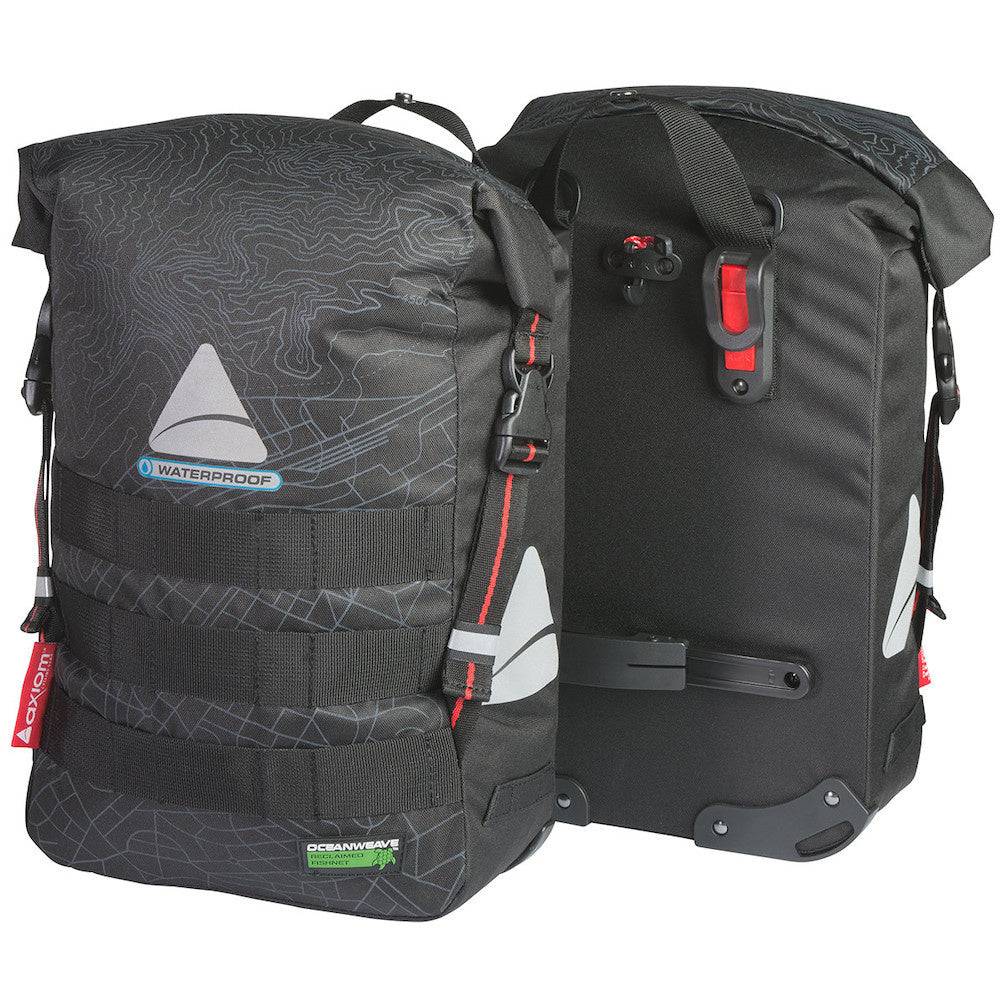 Axiom Monsoon oceanweave pannier bag