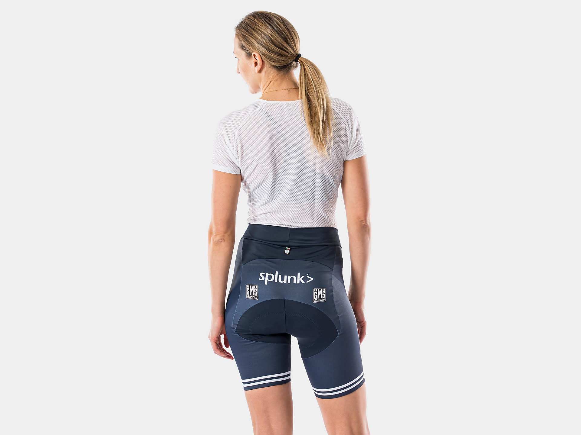 Santini Trek-Segafredo Replica Bib Shorts for Women