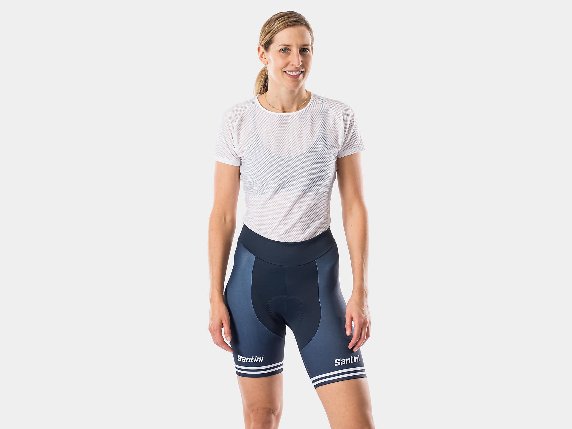 Santini Trek-Segafredo Replica Bib Shorts for Women