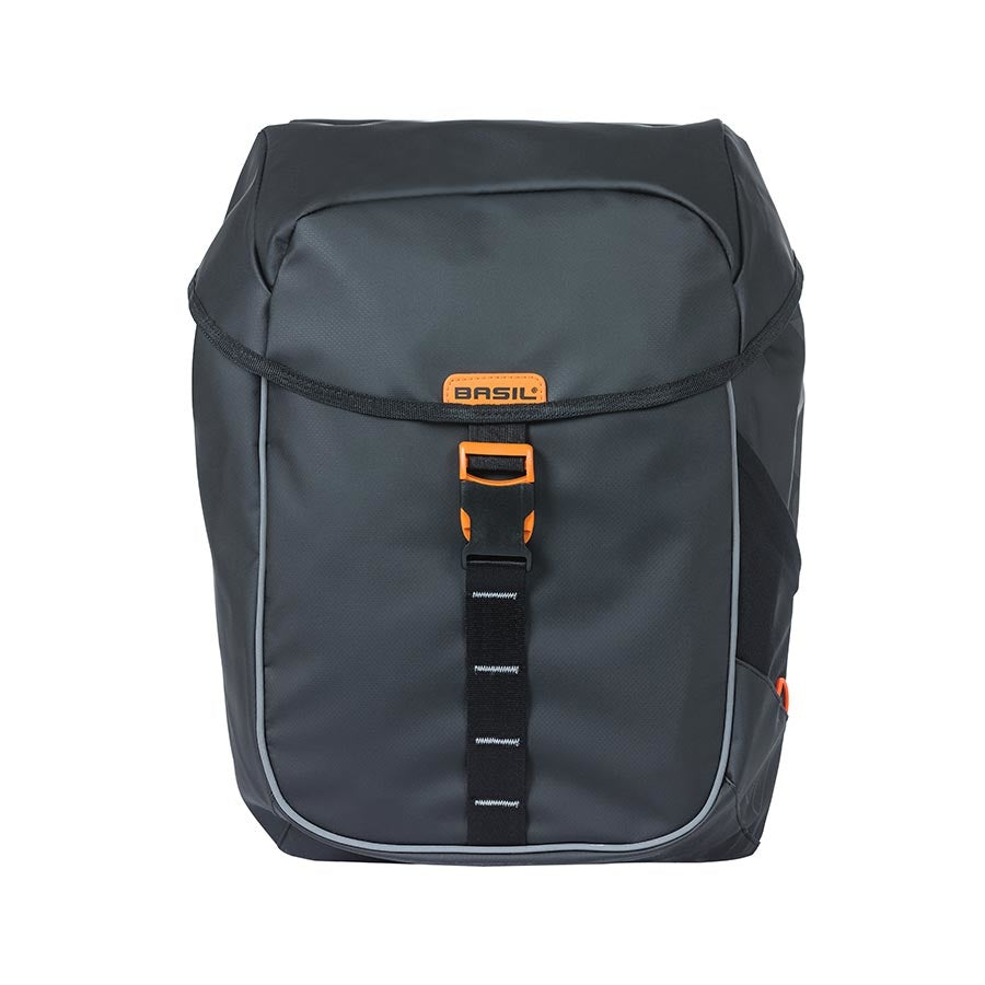 Basil Miles MIK 34L Pannier Black/Orange