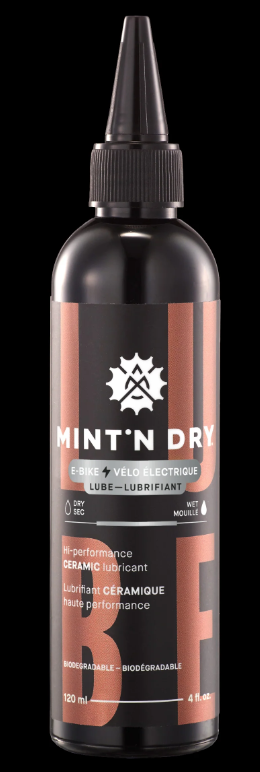 Mint'N Dry Lubricant for Electric Bikes