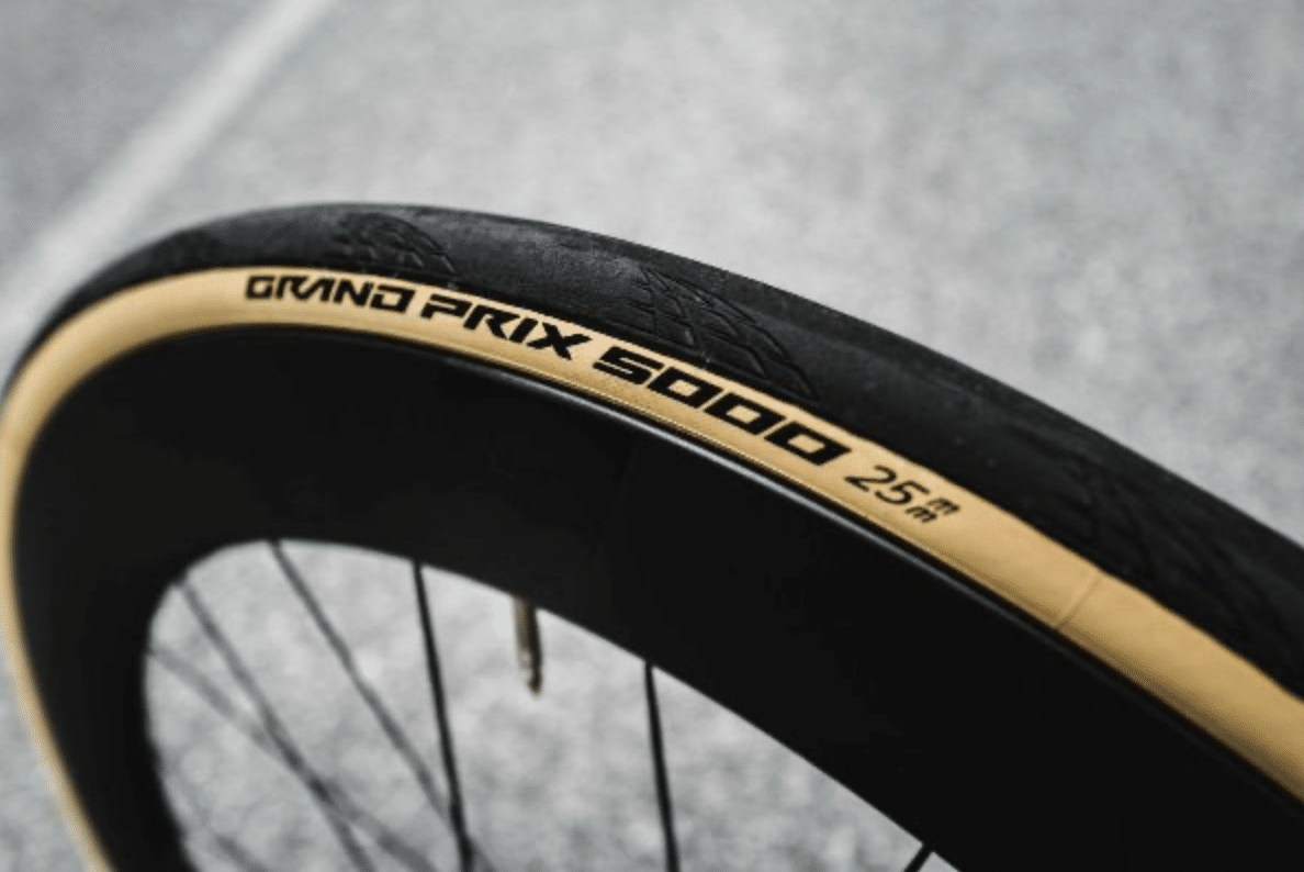 Continental 5000 cream tire