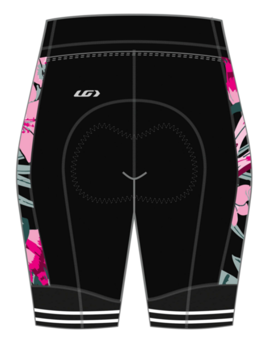 Louis Garneau women's neo power art motion shorts