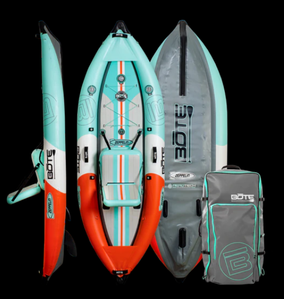 ZEPPELIN AERO 10' Classic Inflatable Kayak with Seafoam Boot