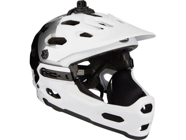 Casque Bell Super 3R, coloris blanc/noir