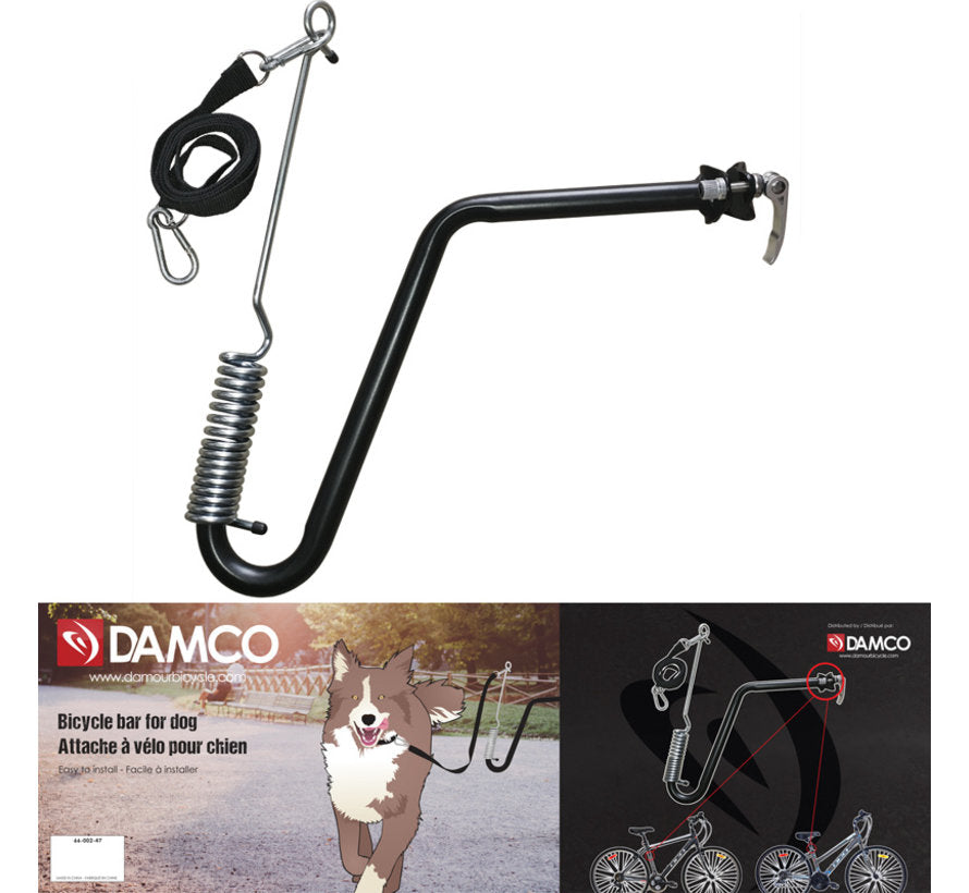 Dog bike attachment