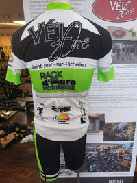 Maillot Équipe Premium Vélozone, vue de profil