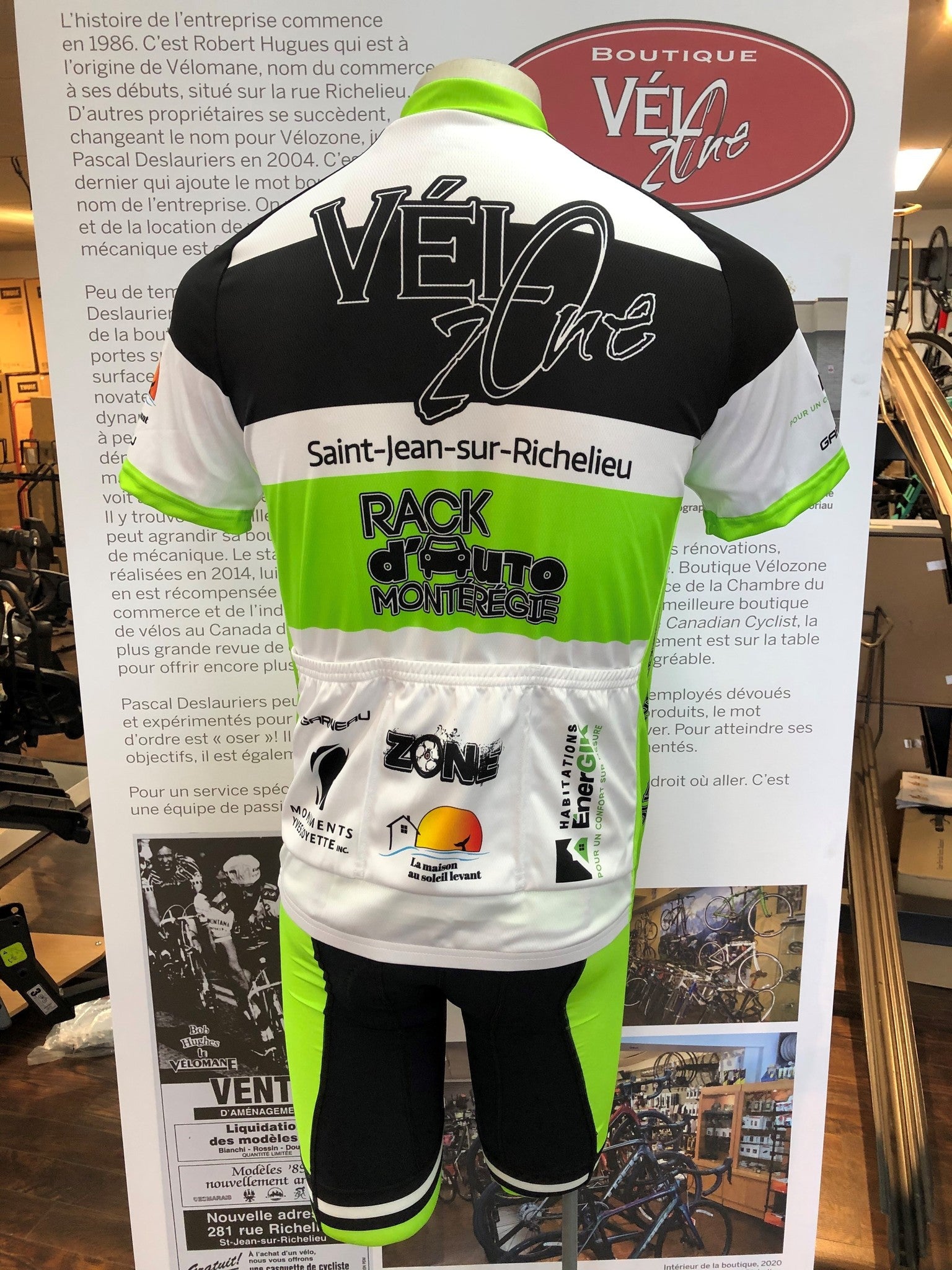 Vélozone sports jersey